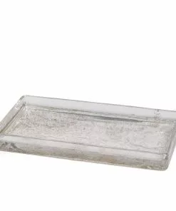 Kassatex Mercury Glass Tray Bathroom Accessories