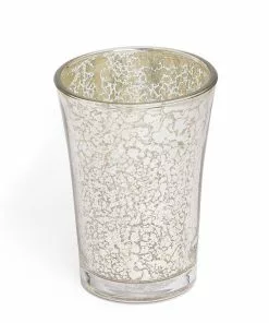 Kassatex Mercury Glass Tumbler Bathroom Accessories