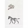 ANALI INC GUEST TOWEL JUNGLE ZEBRA